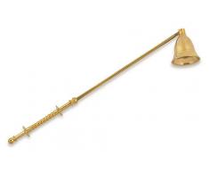 Riffelmacher Kerzenlöscher 25cm 11999 - Gold - Schöner Metall Löschhut Dämpfer Löschhorn für Kerzen Weihnachten Adventszeit Weihnachtszeit Winter