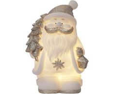 Star Buddy LED-Figur, Keramik, weiß