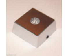 Generic yanhonguk150730-2083 1yh0942yh Silber Spiegel Lichtspiegel Lig ight, LED-Display Crys Lay Cry Dekofiguren Y Kristall und Glas Steinen Le