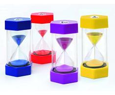 MAXI SANDUHREN 4er Set mit unterschiedlichen Laufzeiten in TOP QUALITÄT - 3 min, 5 min, 10 min, 15 min