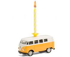 corpus delicti :: VW Bus T1 Bulli aus Metall mit Geburtstagskerze (gelb) (20.2K)
