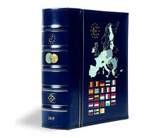 Münzalbum VISTA, Euro-Jahrgang 2015, inkl. Schutzkassette, blau