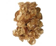 Seidenähnliches Rosenblatt-Konfetti in GOLD // Tüte mit 144 goldenen Rosenblätter // Deko Tischdeko Jubiläum Streukonfetti Geburtstag Birthday Rosen Seide Liebe Goldene Hochzeit 50 Jubiläum