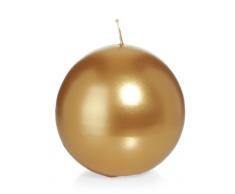 Kugelkerzen Gold 28 mm 6 Stueck