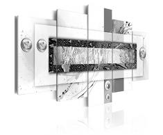 Bilder 200x100 cm - XXL Format - Fertig Aufgespannt – TOP - Vlies Leinwand - 5 Teilig - Wand Bild - Kunstdruck - Wandbild - Abstrakt 020101-165 200x100 cm B&D XXL