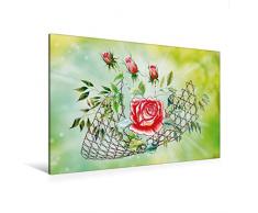 Premium Textil-Leinwand 120 x 80 cm Quer-Format Romantik | Wandbild, HD-Bild auf Keilrahmen, Fertigbild auf hochwertigem Vlies, Leinwanddruck von Dusanka Djeric