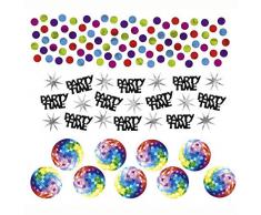 amscan 70er Disco Konfetti, 3 Stück