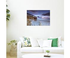 artboxONE Poster 60x40 cm Natur Sylt - Kampen II hochwertiger Design Kunstdruck - Bild Natur von Jan Hartmann
