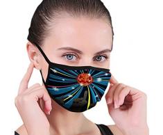 Mund Scraf Gesichtsbedeckung Anit Dust Shield Halloween Disco Party mit Händen der Werwölfe Gruppe Tanzen unter Jack Lantern Mirror Ball