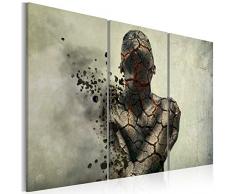 murando - Bilder 120x80 cm - Leinwandbilder - Fertig Aufgespannt - Vlies Leinwand - 3 Teilig - Wandbilder XXL - Kunstdrucke - Wandbild - Abstrakt 020101-42