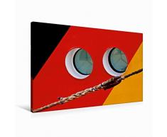 CALVENDO Premium Textil-Leinwand 90 cm x 60 cm quer, EIN Motiv aus dem Kalender Maritim | Wandbild, Bild auf Keilrahmen, Fertigbild auf echter Leinwand, Leinwanddruck Mobilitaet Mobilitaet