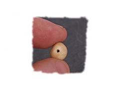 Felex Holzkugeln zum basteln I Perlenstrang I Beads I ca.40 Holzperlen I Größe:11x10x11mm