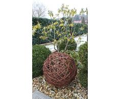 Weidenkugel in 6 Größen, Dekokuge laus Weide Weidenball Gartenkugel Handgefertigt in EU (50cm)