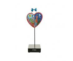 Goebel Love In The Heart Of The City Figur, Figurherz, Skulptur, Dekoration, James Rizzi, Porzellan, 27.50 cm, 26101541