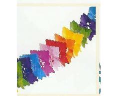 1 Girlande L: 6 m Papier-Girlande Kunterbunt