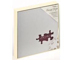 Walther UH-173 Hochzeitsalbum - Puzzle mit Ausstanzung zur persönlichen Gestaltung, 60 Seiten, 28 x 30,5 cm beige