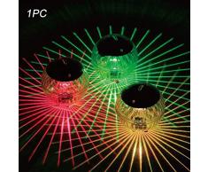 Alicer Solar Schwimmlicht für Pool, Teich Lichter wasserdicht mit Multi Farbwechsel LED Solar Licht Nachtlicht Lampe Garten Schwimmbad Party Home Decor(Colorful)