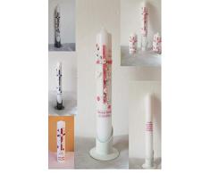 Taufkerze/Kommunionkerze,Konfirmationskerze, Patenkerze,Taufgeschenk inkl.Name,Datum**Junge Mädchen B0774W9PSX