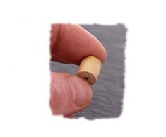 Felex Holzperle Perlenstrang Basteln natur Holzkugeln Holzperlen Schmuckherstellung