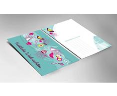 Weihnachtskarten / 12-Set Weihnachtspostkarten / 4 Motive (3 Karten pro Motiv) / Weihnachtsgrüße / Grußkarten zu Weihnachten (12 Karten)