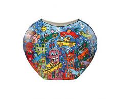 Goebel Not Getting Around The Traffic - Vase Pop Art James Rizzi Bunt Porzellan 26102281