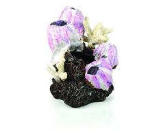 OASE biOrb Seepflanzen Ornament S - Aquarium-Deko in Form einer schimmernden Seepocken-Korallen Komposition, Zubehör fürs Aquarium-Becken, in Pink