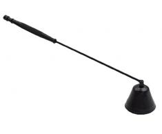 Milopon Kerzenlöscher Kerze Werkzeug Dochtlöscher zum Löschen Feuerlöscher aus Edelstahl Schwarz