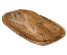 Windalf Hobbit Holz Schale ROODY b: 24 cm Elfen Holzschale Dekoschale Schlüssel- & Münzenschale Handarbeit aus Wurzelholz
