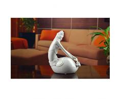 niawmwdt Orientalischer Ton Fischer Weiße Porzellanskulptur Kunst Modernes Zuhause Wohnzimmer Weinschrank Tv Schrank Dekor Business Giftcreamy White