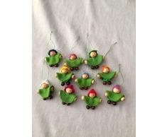 10 kleine Anhänger Wichtel