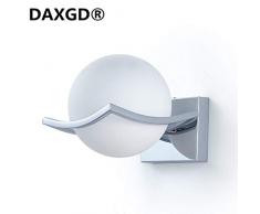 DAXGD Neuheit LED Wandleuchten Lampen Glaskugel Wand für Zuhause