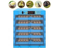 AJH Gänsewachteln 320 Digitale Inkubatoren mit automatischem Eierdrehen Zum Schlüpfen Truthahngänse Wachtel Huhn Eingebauter Eierkerzen Großer Hatcher