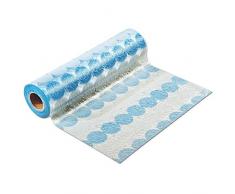 Artefact Dekofolie/Fensterfolie Kreise Blau Weiss | statisch haftend (ohne Kleber) | verschiedene Größen