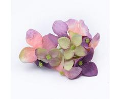 MAID Gutaussehend 5 Bündel Dekorative Blumen Wandkränze Silk Hydrangea Hochzeit Braut-Accessoires Clearance künstliche Blumen for Wohnkultur interessant (Color : I)