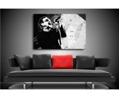 Kunstdruck U2 - Bono LeinwandBild 100x70cm k. Poster ! Bild fertig auf Keilrahmen ! Pop Art Gemälde Kunstdrucke, Wandbilder - Bilder zur Dekoration - Deko. Musik Stars Kunstdrucke