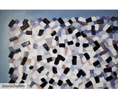 KunstLoft® XXL Gemälde Grayscale 180x120cm | original handgemalte Bilder | Abstrakt minimalistisch XXL | Leinwand-Bild Ölgemälde einteilig groß | Modernes Kunst Ölbild