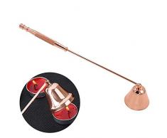 inherited Kerzenlöscher Edelstahl Kerze Werkzeug, Kerzenleuchter aus Edelstahl, Dochtlöscher Löscher Kerze Abdeckung Zubehör Ersatz Pflege Werkzeug für Kerzen Docht Auslöschen