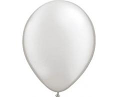 Folat 08104 weiße Ballons 30cm-100 Stück