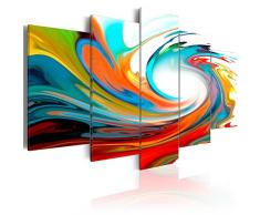 murando - Bilder Abstrakt 200x100 cm - Vlies Leinwandbild - 5 Teilig - Kunstdruck - modern - Wandbilder XXL - Wanddekoration - Design - Wand Bild - Abstrakt 020101-233