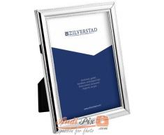 Fotorahmen Perlrand glänzend 20x30cm versilbert anlaufgeschützt