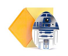Hallmark Lustige Osterkarte für Kinder (Star Wars R2-D2 Eierkopf)
