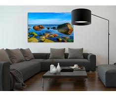 Cuadros Lifestyle Acrylglasbild | Wandbild Glasbild Acrylbild Rahmenlos | Torsten Reuter | Ruhige See, Größe:150x100 cm