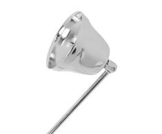 ROSENICE Kerzenlöscher aus Edelstahl (Silber)