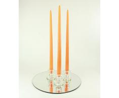 Spitzkerzen 400/25 mandarin 8 Stück von Wenzel