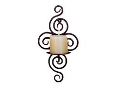 Regard Natral Eisen Kerzenhalter Leuchter hängende Wand Kunst Kerzenständer für Dekoration Hochzeiten