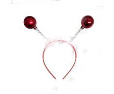 Deeley Haarband, Weihnachtsbaumkugel, Rot