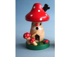 Rauchmann Rauchpilz 11 cm - Räucherfigur