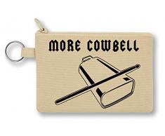 More Cowbell Geldbörse mit Reißverschluss