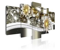 murando - Bilder 200x100 cm Vlies Leinwandbild 5 TLG Kunstdruck modern Wandbilder XXL Wanddekoration Design Wand Bild - Blumen b-A-0266-b-p