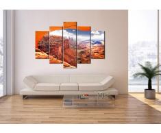 Bild auf Leinwand - Leinwandbilder - fünf Teile - Breite: 150cm, Höhe: 100cm - Bildnummer 2645 - fünfteilig - mehrteilig - zum Aufhängen bereit - Bilder - Kunstdruck - EA150x100-2645